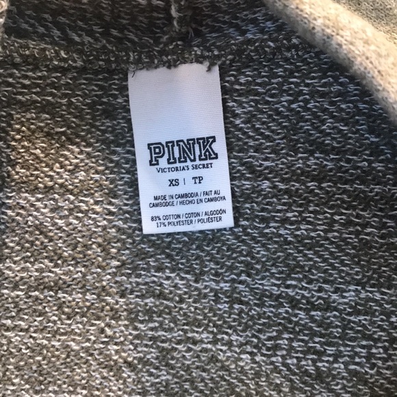 COPY - PINK sage zip up drawstring hoodie, excellent condition adult XS - Picture 5 of 6